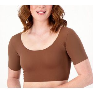 Anti x Proof Women's Bra Sz S Arm Smoothing Brown A544673